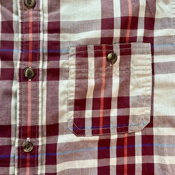 The North Face Men's Multicolor Plaid Long Sleeve Button Down Shirt‎ Size Medium - Picture 6 of 12